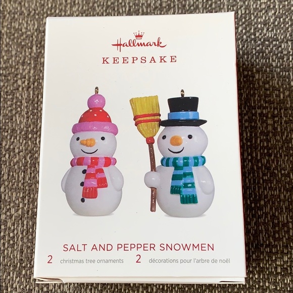Hallmark Keepsake Salt & Pepper Ornaments NIB - Picture 1 of 3